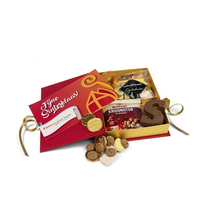 Sinterklaasboek met lekkernijen