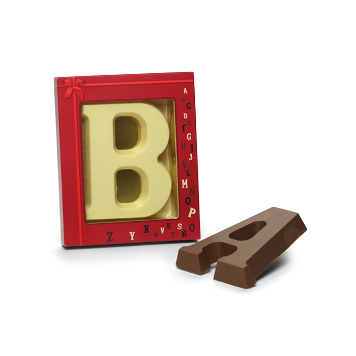 Chocoladeletter A t/m Z, 80 gram