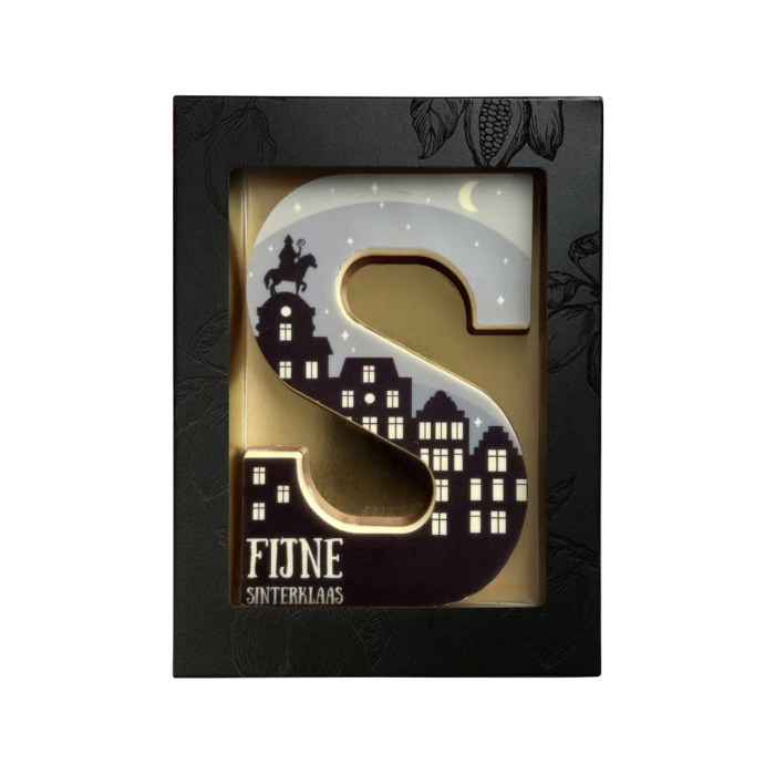 Chocoladeletter fijne sinterklaas