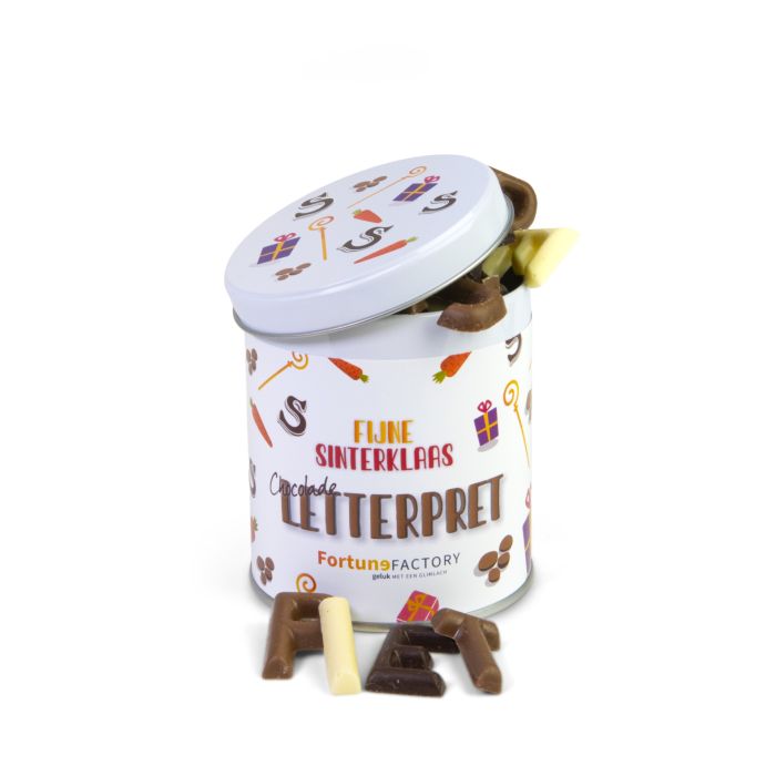 Blik letterpret 300 gram