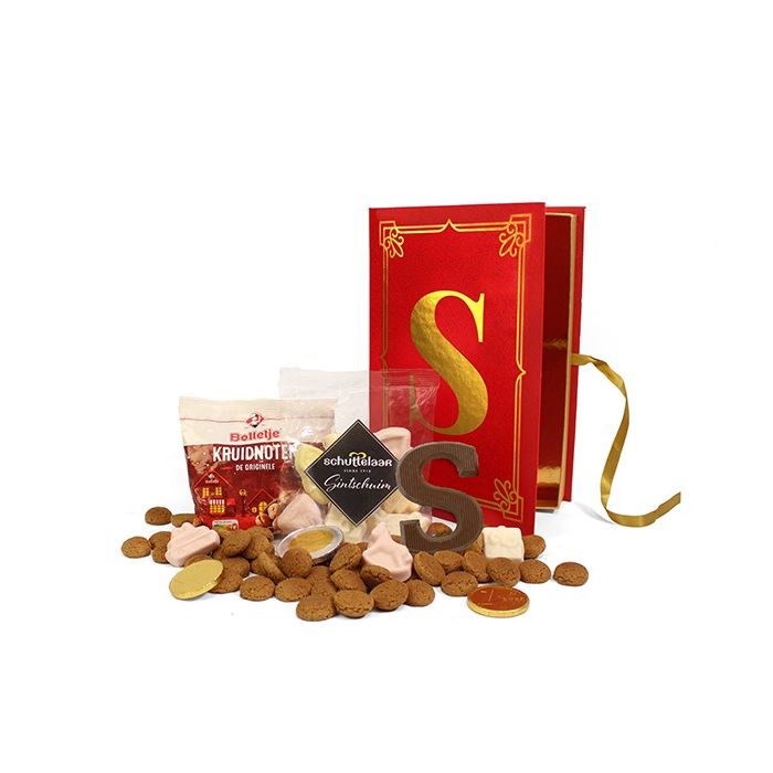 Sinterklaasboek met lekkernijen