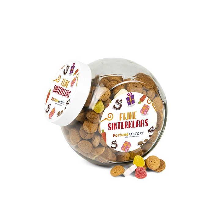 Wit deksel met stickers