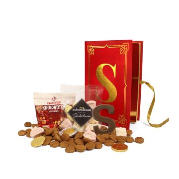 Sinterklaasboek met lekkernijen