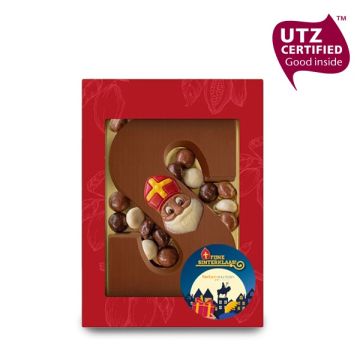 Sintletter S met choco kruidnoten 
