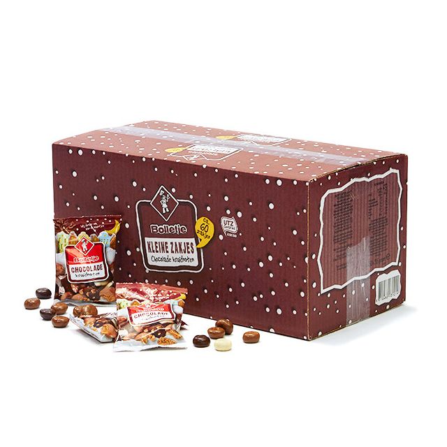 Bolletje chocolade kruidnoten uitdeeldoos