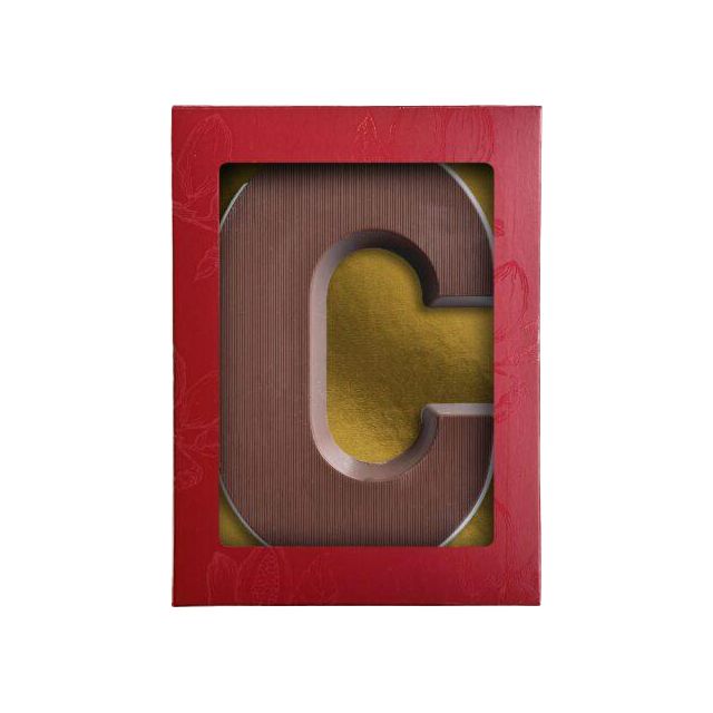 Chocoladeletter C - 200 gram