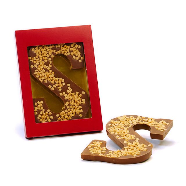 Melk Chocoladeletter S Karamel Zeezout