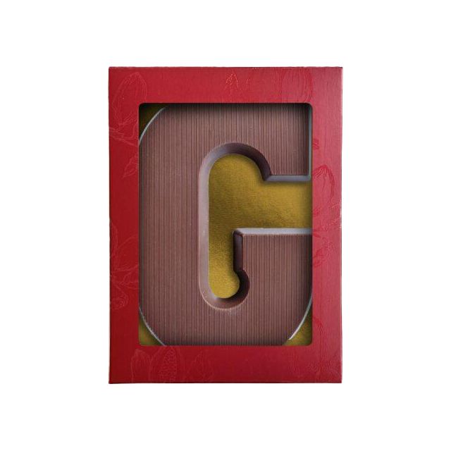 Chocoladeletter G - 200 gram