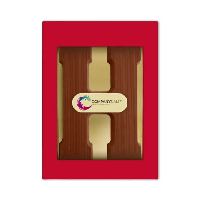 Chocoladeletter H met logo