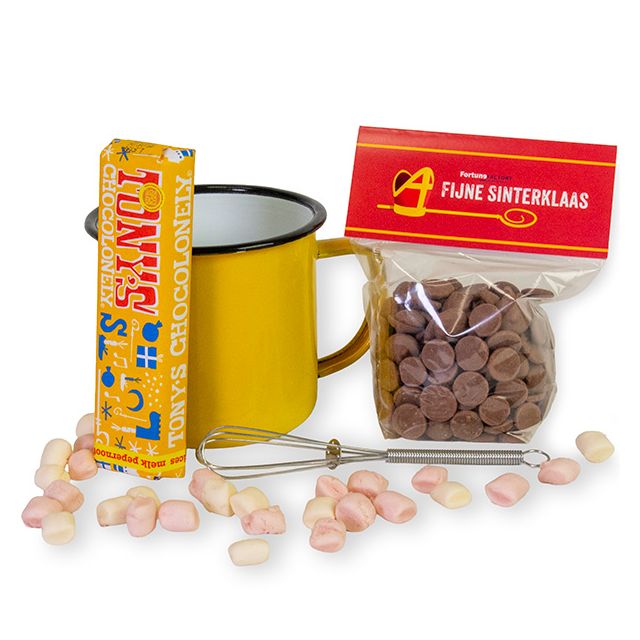 Chocolademelk met de Sint