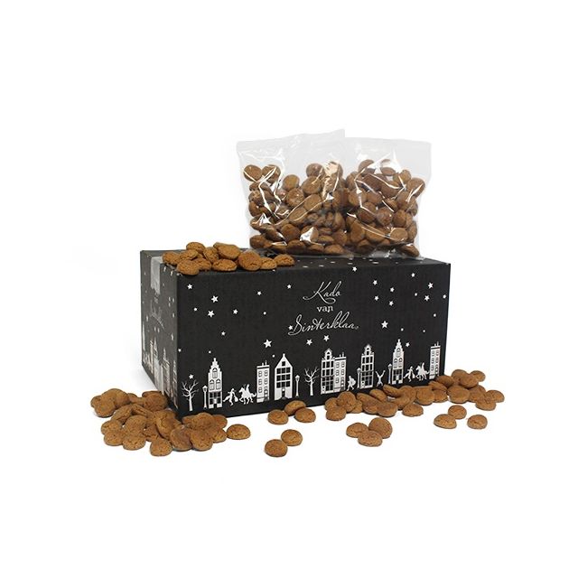 Doos met kruidnootzakjes 100 gr