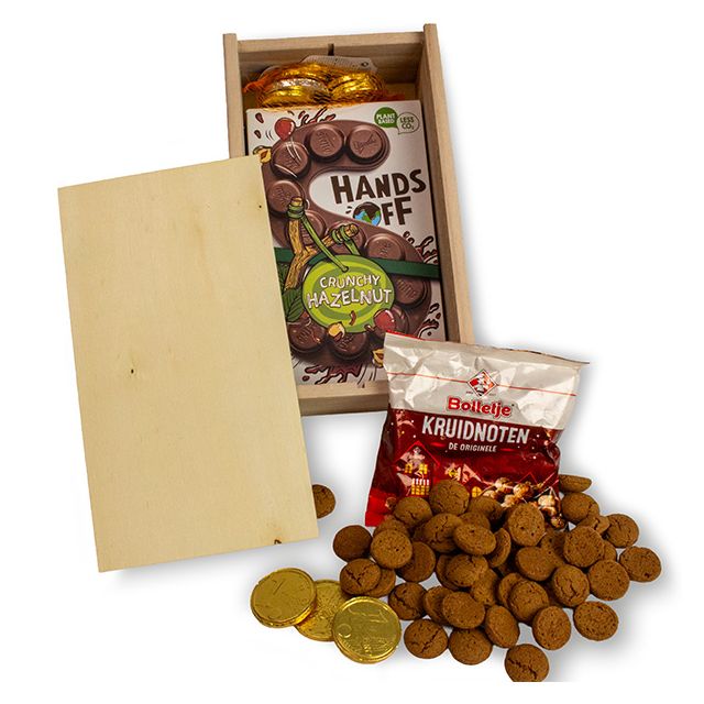 Hands off chocolade kist