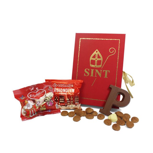 Sinterklaasboek met lekkernijen