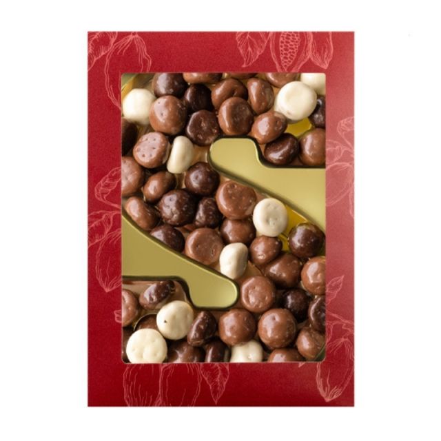 Letter van chocoladekruidnoten