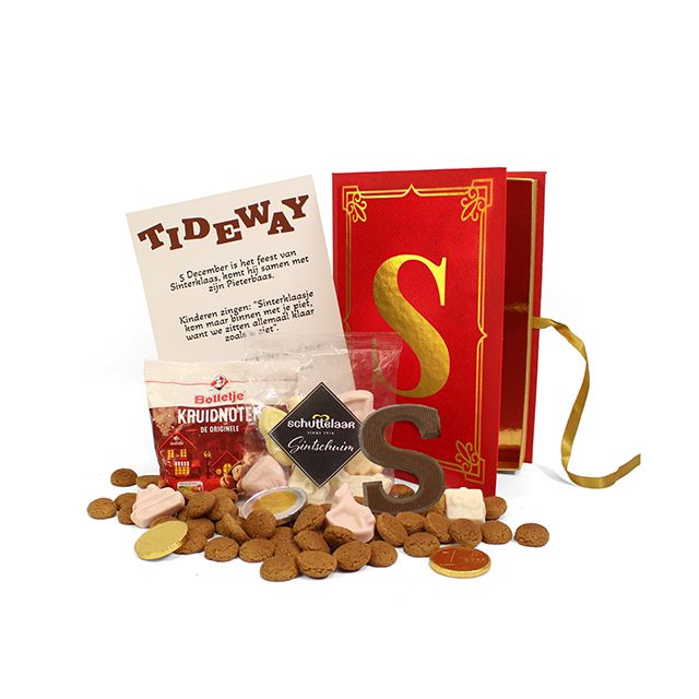 Sinterklaasboek met lekkernijen