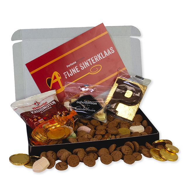 Sinterklaaslekkernijen in verzenddoosje - Groot