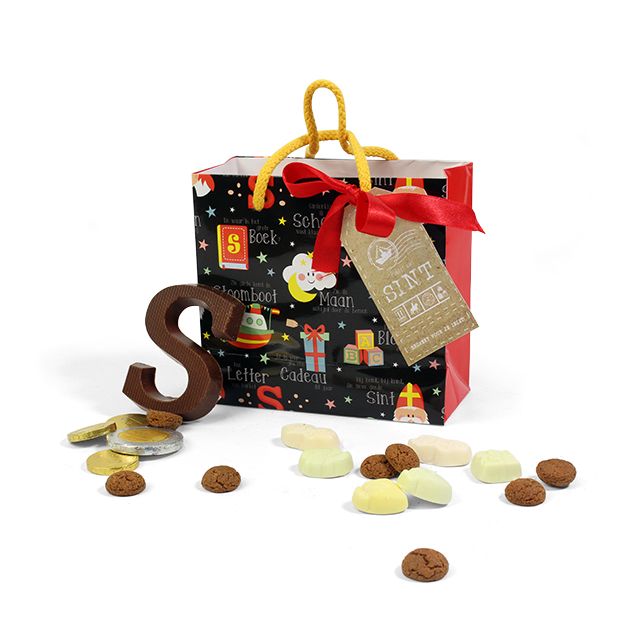 Sinterklaastasje met lekkernijen 