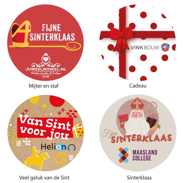 Stickers op blik