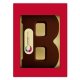 Chocoladeletter met logo B 2