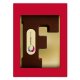 Chocoladeletter met logo F