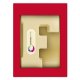 Chocoladeletter met logo F