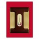 Chocoladeletter met logo i