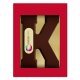 Chocoladeletter met logo k