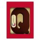 Chocoladeletter met logo Q