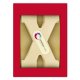 Chocoladeletter met logo X
