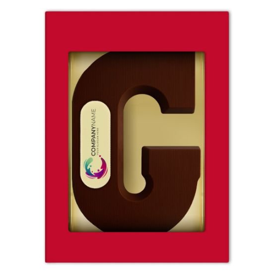 Chocoladeletter met logo G