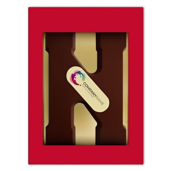 Chocoladeletter met logo N