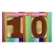 2 Chocoladeletters in sleeve - 2 x 175 gram met gepersonaliseerde sleeve