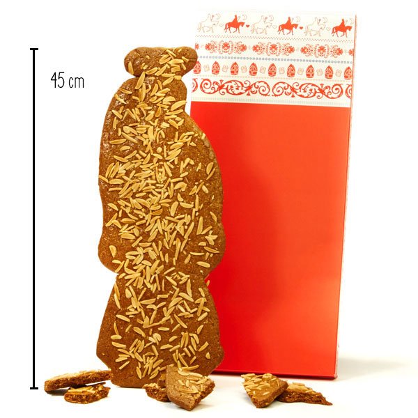 Roomboter speculaaspoppen - ca. 45 cm 