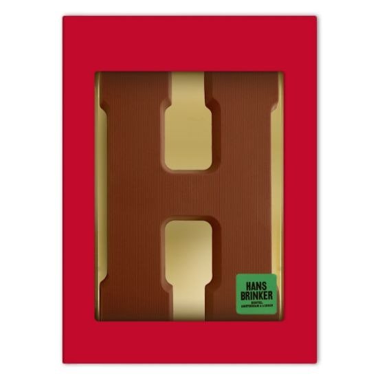 Chocoladeletter met logo F
