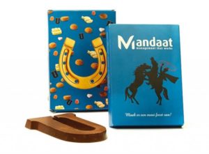 Mandaat chocoladeletter