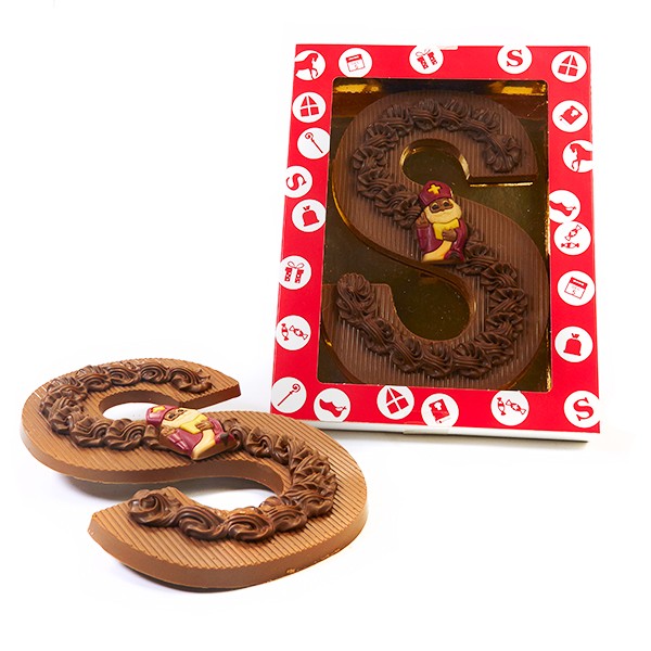 Chocoladeletters zakelijk bestellen bij Sinterklaasgeschenken.nl