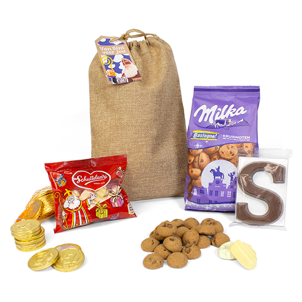 jute zakje sinterklaas